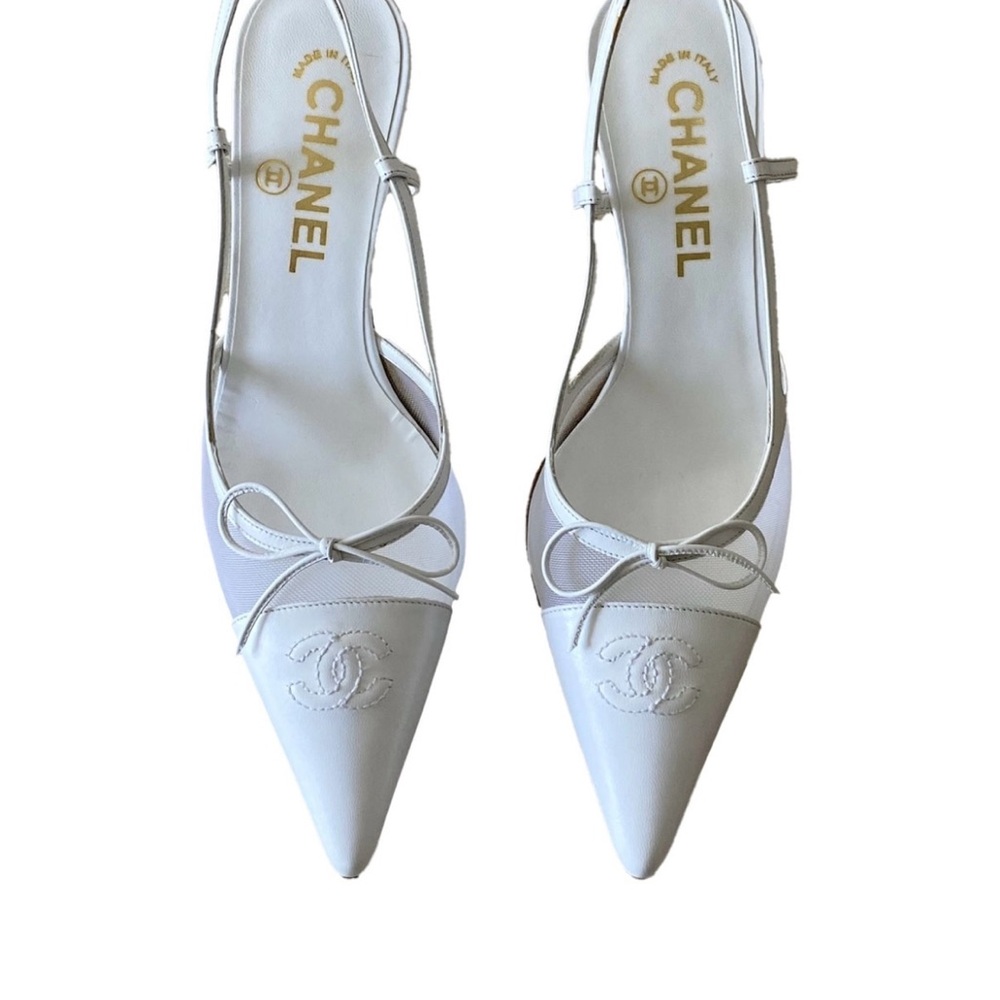 Chanel White Women's Shoes